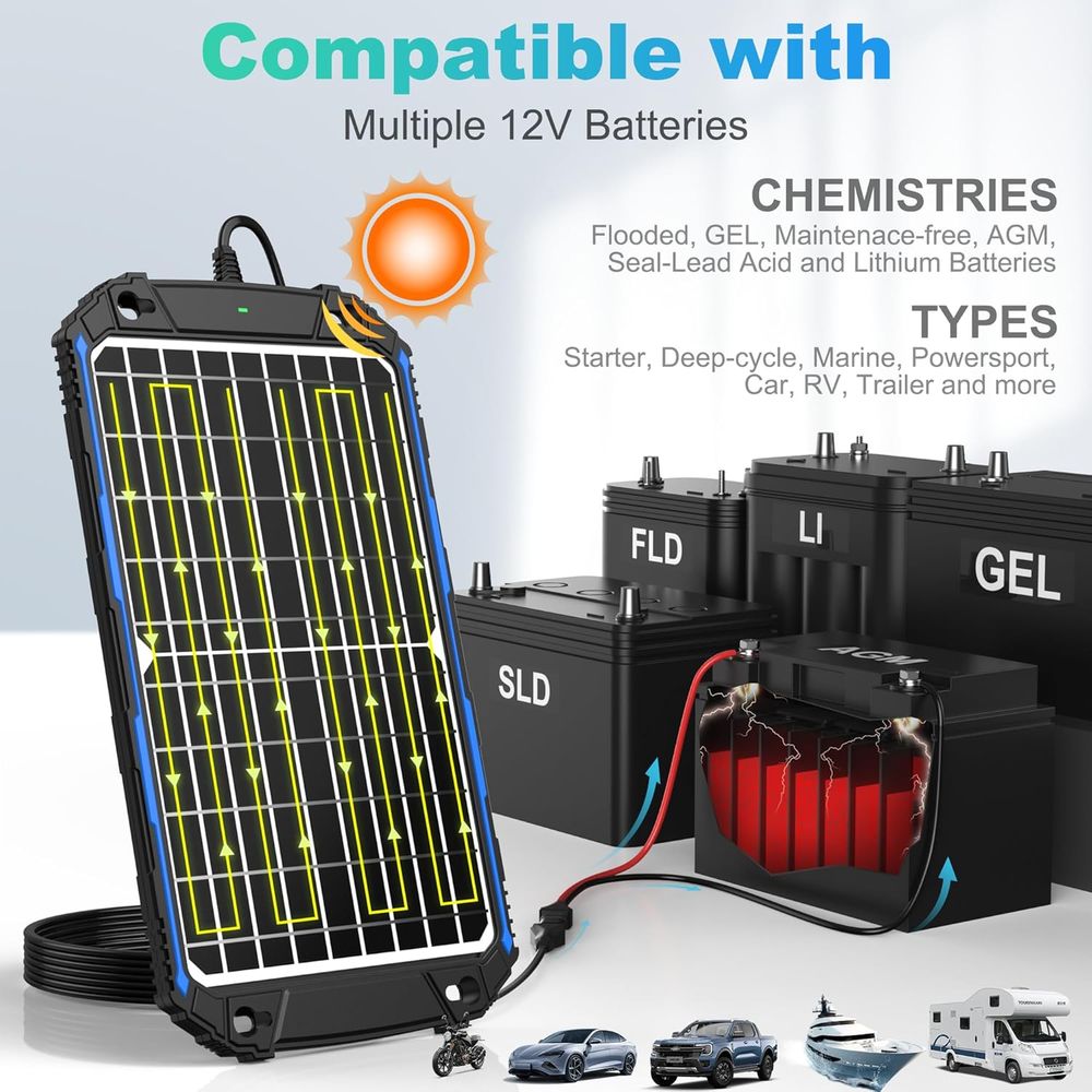 Carregador e Mantenedor de Bat - Charge Controller Solar avaliação e preço