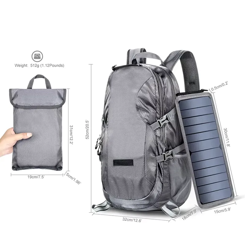 Mochila Esportiva Impermeável  - Solar Panel avaliação e preço