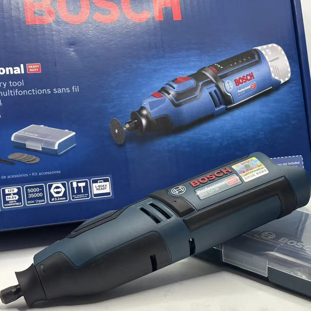 Bosch GRO 12V-35, esmerilhadei - Lithium Battery 12V avaliação e preço